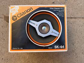 Sk-44 Clarion Vintage 6 1/2 Inch Speakers Japan