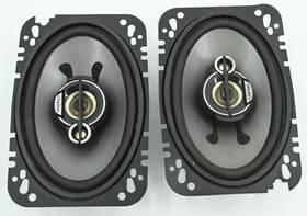 Srg4633c Clarion 200w 4 Inch X6 Custom Fit Multiaxial 3-way Car Speakers