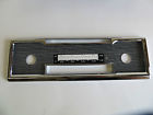 Classic Europa Bezel Becker Radio Mercedes Porsche Car Face Plate Chrome