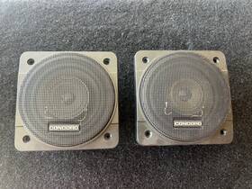 Cs141 Concord Old School 4 Inch Coaxial Car Speakers Vintage