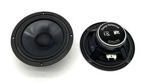 Dr-306p Coustic Vintage Digital Research 6.5 Inch Auto Speakers 75w Rms 4 Ohm Read