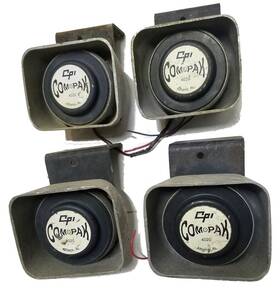 100w Cpi 4020 Lot Of 4x Compak Pa Loud Speaker