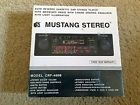 100w Crf-460b New Tape Am-fm-mpx Graphic