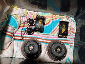 Cm454a Critical Mass Audio 4 Inch Component Speaker Set With Crossovers And Tweeters