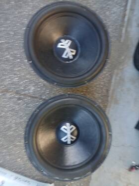 Xs-18 Crossfire Pair Of Xs 18 Inch Competition Speaker