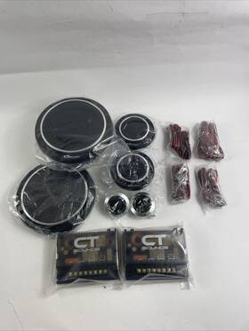 Ct Sounds 760921473559 Meso 6.5 Inch 320 Watt 2-way Premium Component Car Speaker Set