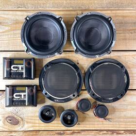 Ct Sounds 760921473870 Used Meso-5-25-com 5.25 Inch 240 Watt 2-way Component Speaker Set