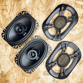 Bio-4x6-cox Ct Sounds 850044969081 Used 80 Watts Rms 4x6 Inch Car Coaxial Speakers Pair