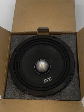 Meso65-4 Ct Sounds Used 250 Watts Rms 6.5 Inch Midrange Speaker Single
