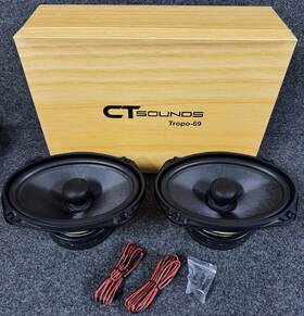 Tropo-69 Ct Sounds 6x9 Inch Coaxial/old School With Box/these Are The Good Ones