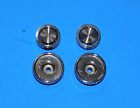 D8vf-18a932-aa Ford Lincoln Continental Mark Chrome Radio Knob Full Set