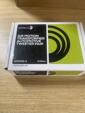 Dayton Amtpod-4 Audio - Air Motion Transformer Automotive Tweeter Pair