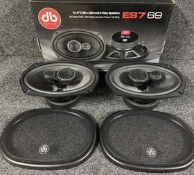 Db Drive 810219020825 Euphoria Es7 69 6x9 Inch 3-way Speaker/open Box-display-excellent Condition