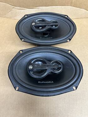 Es3-60 Db Drive Euphoria Es5 6x9 3 Way Coaxial Speakers Cea 2031 Compliant