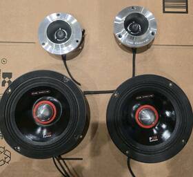 P3-6k Db Drive P3 6k 6.5 Inch 275w Midrange Car Component Speaker System