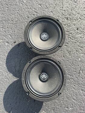 Pro6k Db Drive Set Of 2 Speakers 4 Ohm