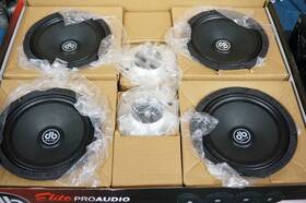 Pro6k4m Db Drive 65in Pro Audio 500 Watt 4ohm Component Speaker Set