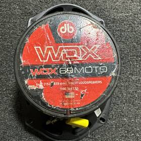 Wdx69moto Db Drive 500 Watt 6 X 9 Inch Harley Bagger Motorcycle Speaker 1 Pc