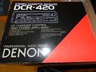 Dcr-420 Cassette Denon Nib Stero Receiver