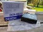 Dcr-5500 Denon Vintage Car Audio Receiver Cassette Deck With Original Box