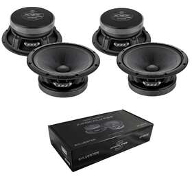 Ap-m61se Deaf Bonce 2 Pair Apocalypse 6.5 Inch Midrange Car Speakers 1040 Watt 4 Ohm