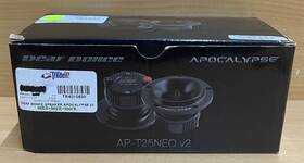 Ap-t25 Deaf Bonce Apocalypse Neo V2 100w Max 4-ohms Neodymium Bullet Tweeters