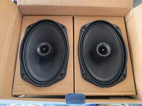 Ap-x69a Deaf Bonce Apocalypse 6x9 Inch Coaxial 400 Watt 4 Ohm Car Speakers Grills