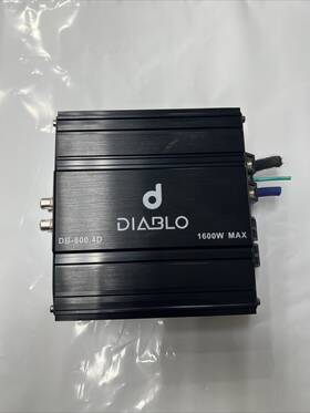 Eb-45412589175042 Diablo 1600w 4 Channel Amplifier Model Db-800.4d