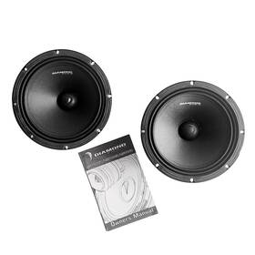 Diamond Audio Mspro8 8 Inch 250w Rms High Output Midrange Motorsports Speakers