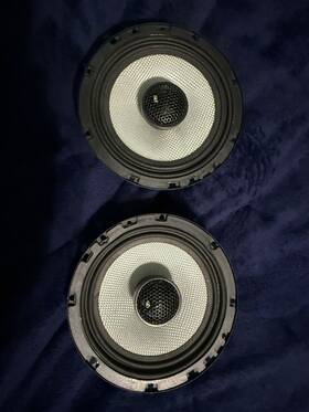 D-x6.5b Digital Designs Dd Audio Fiberglass 6.5 Inch 245w Coaxial 2-way Silk Tweeters Car Speakers