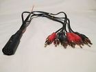 Ac201 Din Rca Pin Ads 6 Vintage 8 Amplifier Adapter Powerplate Male Ads-female To