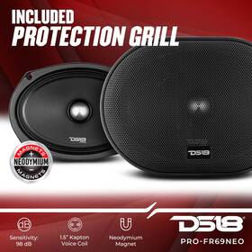 Ds18 084045765810 Pro-fr69neo 6x9 Inch Full-range Loudspeaker Neodymium Motor 250w Rms