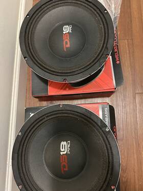 800w Ds18 663593065018 Pro-x10mbass Pro-x Series 10 Inch Mid-bass Car Audio Loudspeaker
