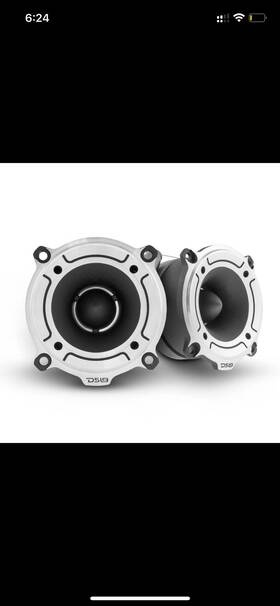 Ds18 663593067197 Pro-tw120 3 Inch Pro Aluminum Super Bullet Tweeter 240 Watts Max Power - Pair