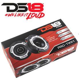 Ds18 810005184649 2 Pro-twx1 Silver Bullet Super Tweeters 240w Car Audio Speaker Horn 4-ohm