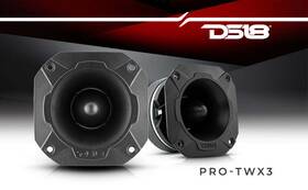 Ds18 810005189750 Pair Pro-twx3 4 Inch Super Bullet Tweeters Car Ohm 1000 Watt 1.5 Aluminum Vc