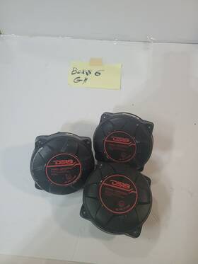 Ds18 952253362940 Lot Of 3 Throat Twist On Driver 200 Watt 2 Inch Phenolic Voice Coil 8-ohm