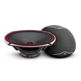 Exl-sq6.9 Ds18 Exl 6x9 Inch 2-way Coaxial Speaker With Fiber Glass Cone 560 Watts 3-ohms Pair
