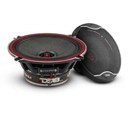 Exlsq525 Ds18 Exl 5.25 Inch 2 Way Coaxial Door Speakers 680 Watt 3 Ohm Fiberglass Cone 1 Pair