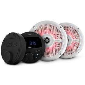 Nxl-6sl Ds18 Mrx16sl/wh Hydro -mrx1 Marine Headunit And Nxl-6sl/wh Speakes- White