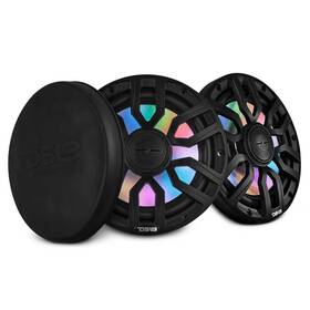 Nxl-iq8 Ds18 Nxl-iq8/bk 2-way Coaxial Marine Speaker With Digital Led Lights 175w 4-ohm