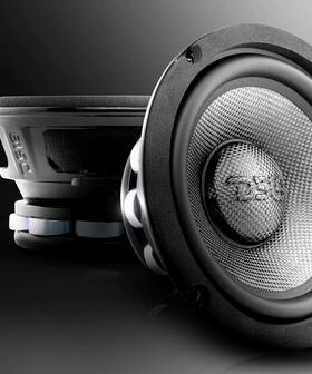 Ds18 Pro-cf6.2nr Pair 6.5 Inch Mid Bass Speakers 1000 W 2-ohm Carbon Fiber Neodymium