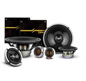 Prodkh1cl Ds18 Dx3n Deluxe 6.5 Inch 3-way Neodymium Premium Quality Component Speaker System