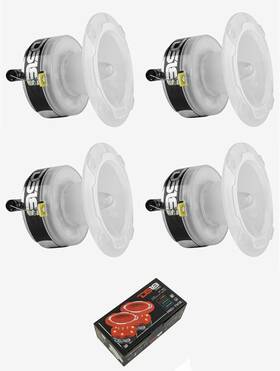 Protw2l Ds18 4 3 Inch Super Bullet Rgb Led Tweeter 800w Ohm Car Audio Tw220 1 Vc Pro-tw2l