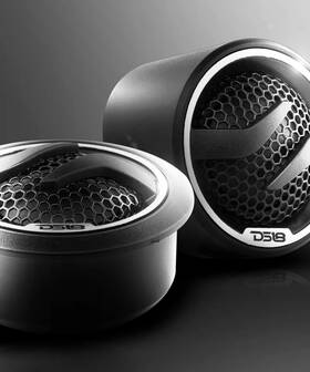 Zxi-t1 Ds18 Zxit1 Pair 1.7 Inch Pei Dome Tweeters 100 Watt 4-ohm 1 Aluminum Voice Coil