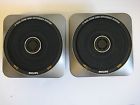 Dd0133581 Dual 4 Speakers 8741 Belgium Cone . " Grills Pair Philips