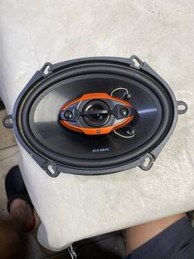 Dls-6840 Dual Electronics Dls6840 4-way 4x6 Single Car Speaker No Front Grill Tested