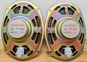 Easa23d01j4 Easa Metra Vintage Oem Pair Rear Speakers 4 Ohm 20 Watt Working