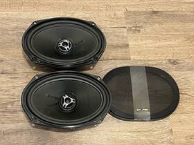 Sp8992 Eclipse Vintage Point Source 6x9 Coaxial Car Speakers By Fujitsu Ten Rare