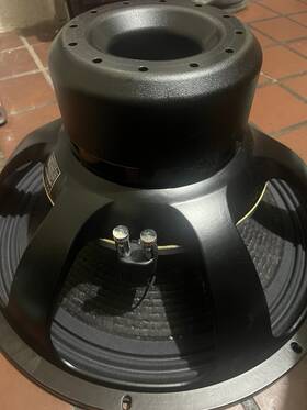 Nsw60216 Eminence Nsw6021 21 Inch 5000w 6-ohm Neodymium Subwoofer. Use For Special Event Once